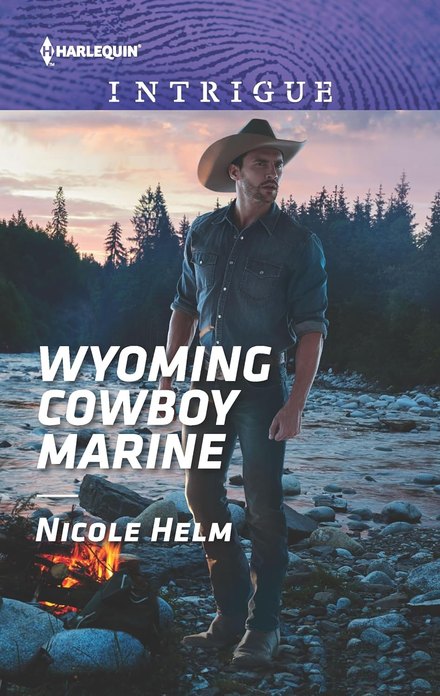Cover of Wyoming Cowboy Marine by Nicole Helm